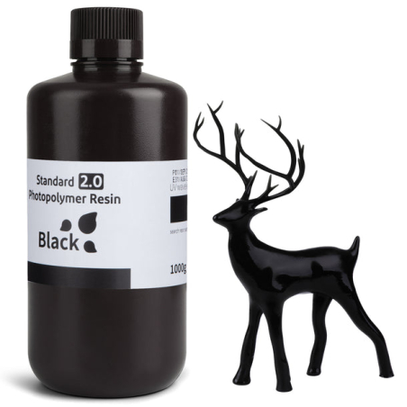 Standard resin 2.0 Black Elegoo - 1000 ml - 1000 ml