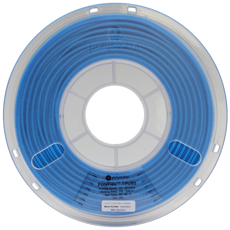 PolyFlex TPU95 Bleu - 2.85mm - 750 g (2)