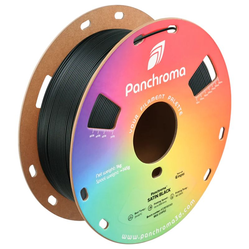 Panchroma™ PLA Satin Black - 1.75mm - 1kg