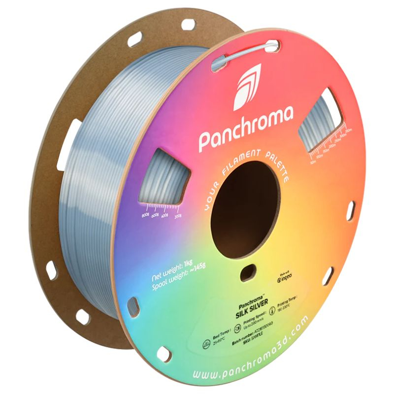 Panchroma™ PLA Silk Silver - 1.75mm - 1kg