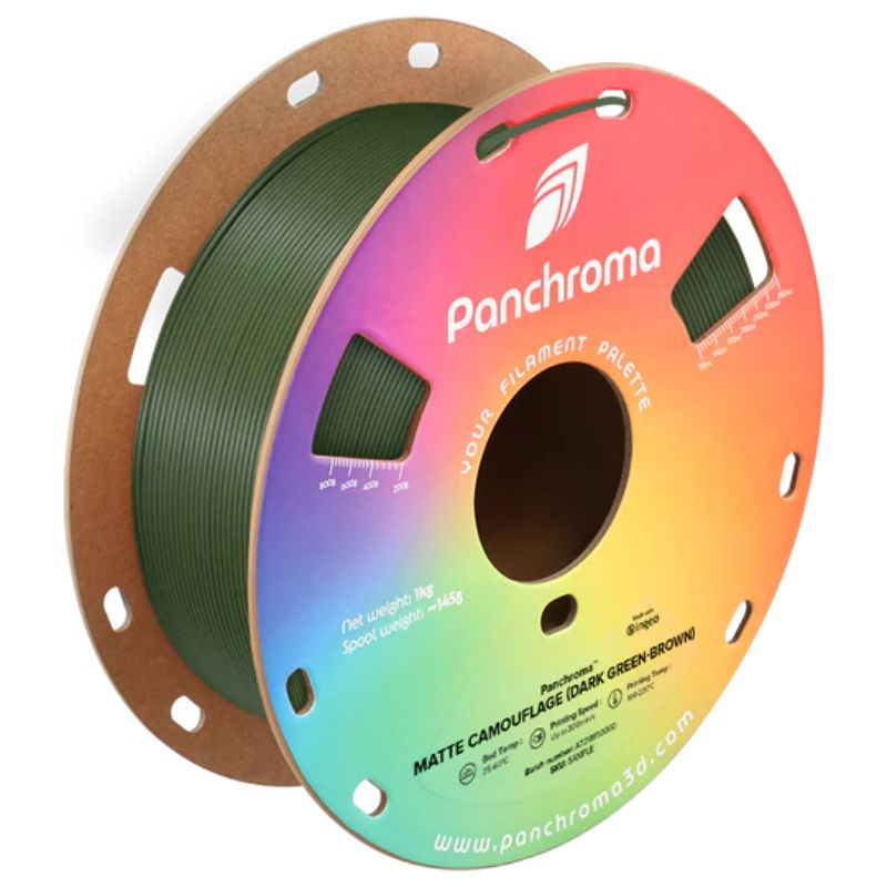 Panchroma™ PLA Dual Matte Camouflage (Dark Green-Brown) - 1.75mm - 1kg