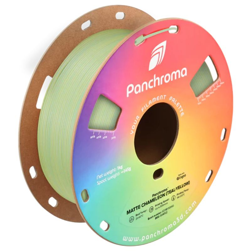 Panchroma™ PLA Dual Matte Chameleon (Teal-Yellow) - 1.75mm - 1kg