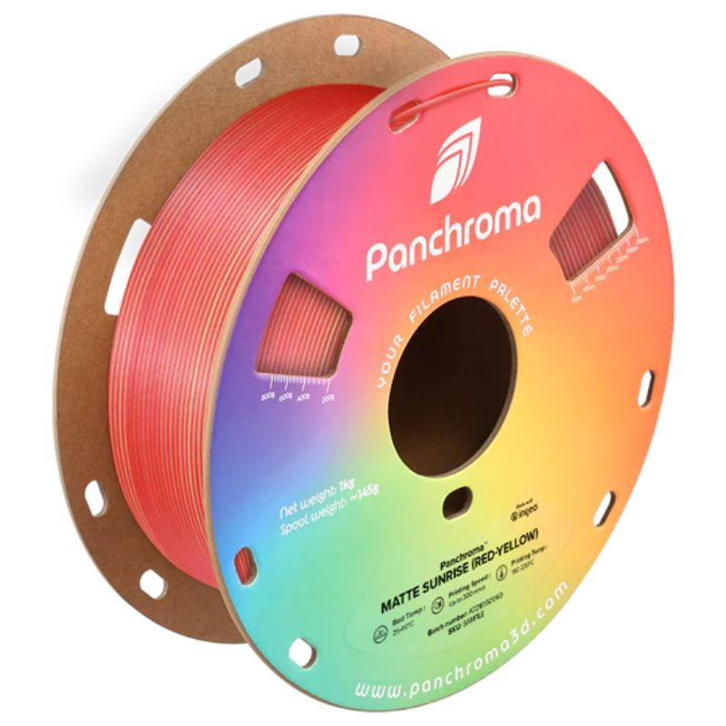 Panchroma™ PLA Dual Matte Sunrise (Red-Yellow) - 1.75mm - 1kg