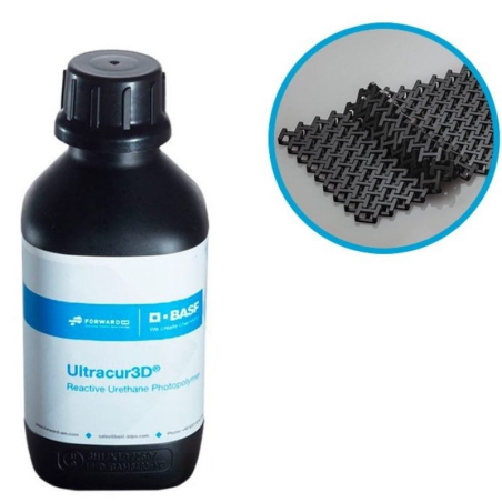 Resina Ultracur3D® ST 45 B (Preto) BASF - 1000 ml