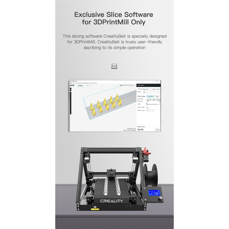 Creality CR-30 PrintMill Cura