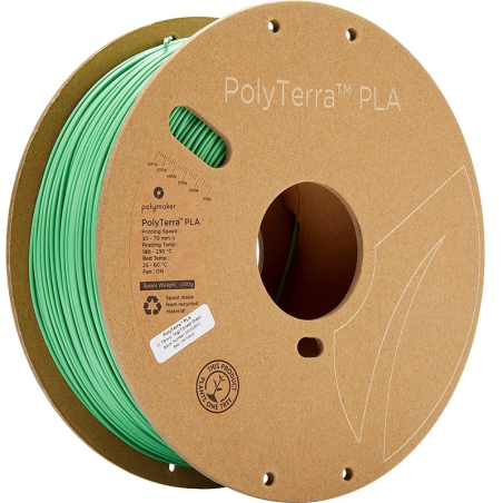 PolyTerra PLA Verde floresta - 1.75mm - 1 kg