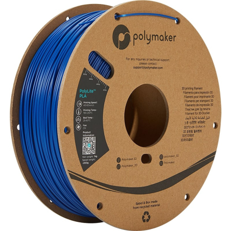 PolyLite PLA Azul - 1.75mm - 1 kg