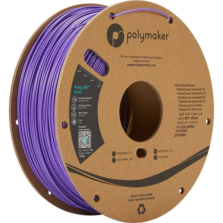 PolyLite PLA Violeta - 1.75mm - 1 kg