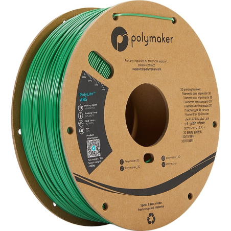 PolyLite ABS Verde - 1.75mm - 1 kg