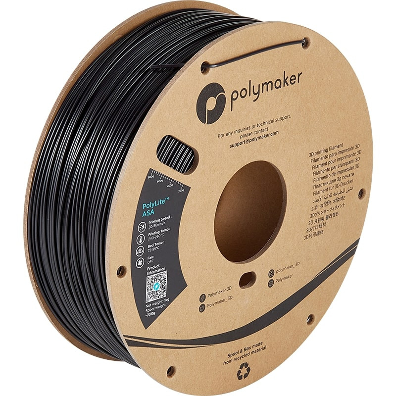 Filament ASA Noir - 2.85mm - 1 kg