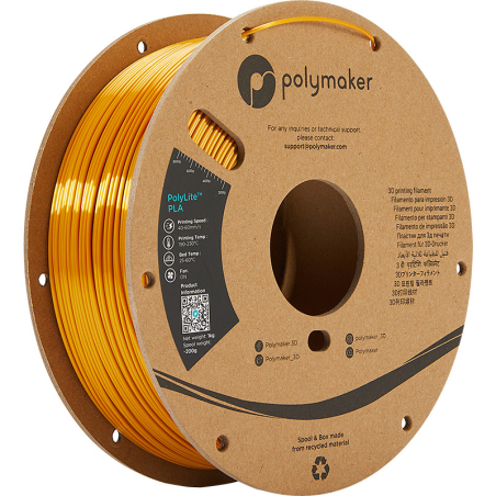 Polylite Seda PLA Gold - 1.75mm - 1 kg