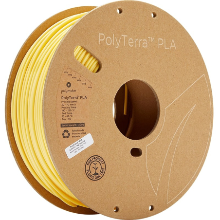 PolyTerra PLA Banana - 2.85mm - 1 kg