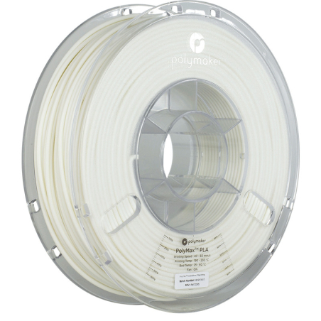 PolyMax Tough PLA Branco - 2.85mm - 750 g