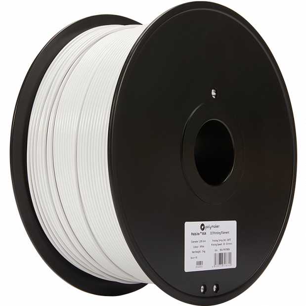 PolyLite ASA Branco - 2.85mm - 3 kg