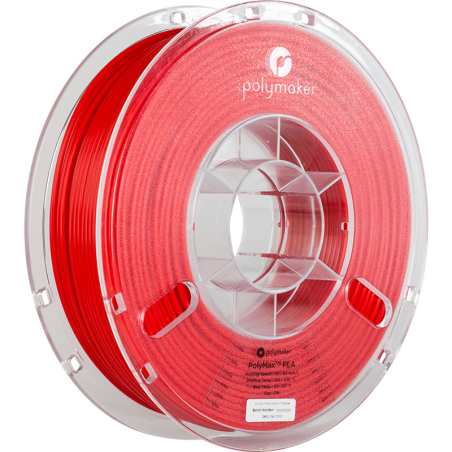 PolyMax Tough PLA Vermelho - 2.85mm - 750 g