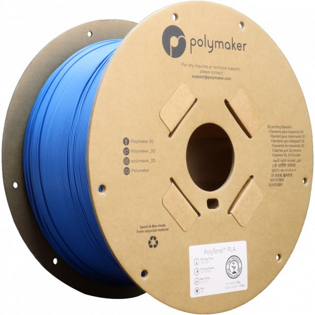 PolyTerra PLA Sapphire Blue - 1.75mm - 3 kg