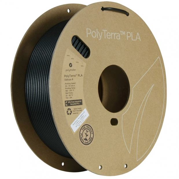 PolyTerra PLA Edition-R (reciclado) Preto - 2.85mm - 1 kg