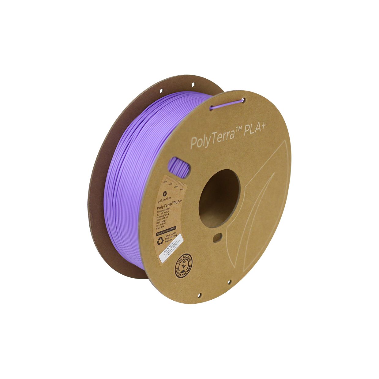 PolyTerra PLA+ Violeta - 1.75mm - 1 kg