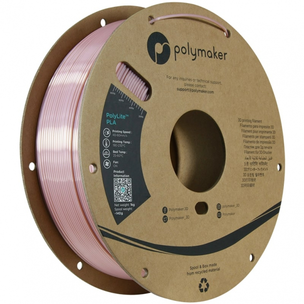 Polylite Seda PLA Rose Gold - 1.75mm - 1 kg