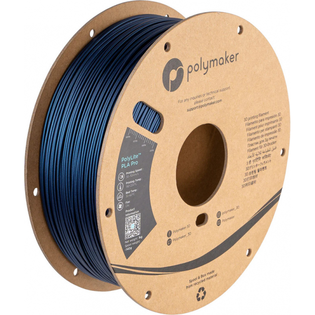 PolyLite PLA Pro Metallic Blue - 1.75mm - 1 kg