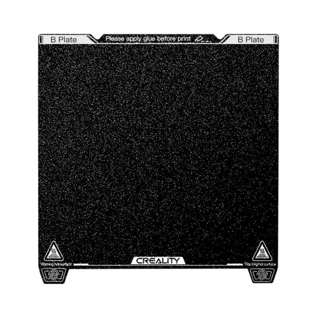 Placa de impressão PEI texturada para Creality K1 (235 x 235 mm)