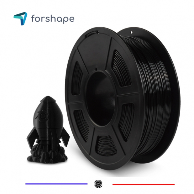 ecoPETG Preto Forshape - 1.75mm - 1 kg