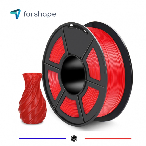 ecoPETG Vermelho Forshape - 1.75mm - 1 kg