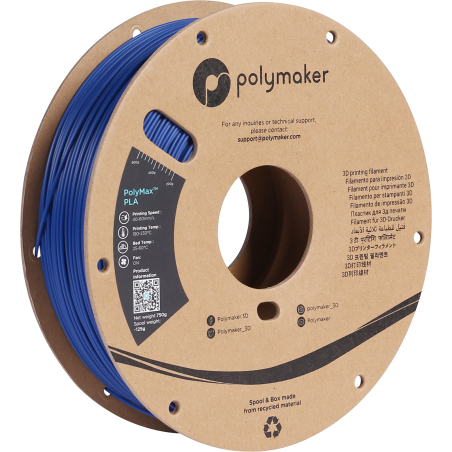 PolyMax Tough PLA Azul - 1.75mm - 750 g