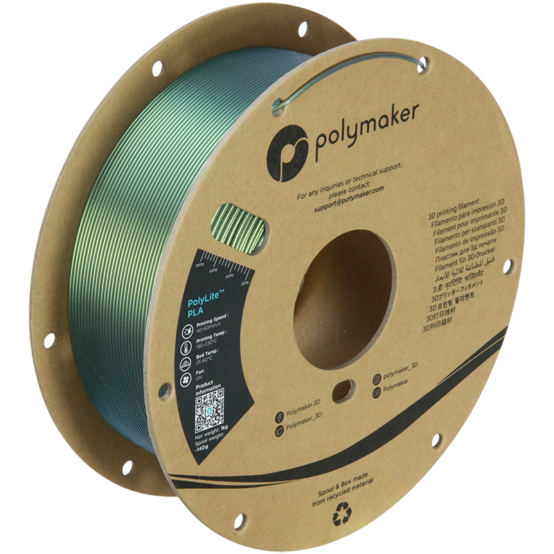 PolyLite PLA Starlight Aurora - 1.75mm - 1 kg