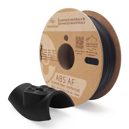 ABS AF Nanovia (reforçado com fibra de aramida) - 1.75mm - 500 g