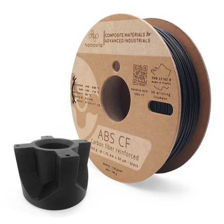 ABS CF Nanovia (reforçado com fibra de carbono) - 2.85mm - 500 g