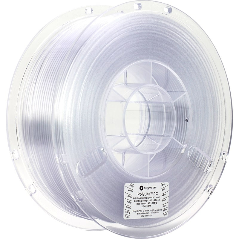 PolyLite PC Transparent - 2.85mm - 1 kg